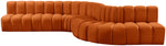 Arc - Velvet 7 Piece Modular Sofa