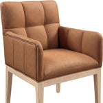 Adrian - Dining Arm Chair (Set of 2) - Light Brown Legs
