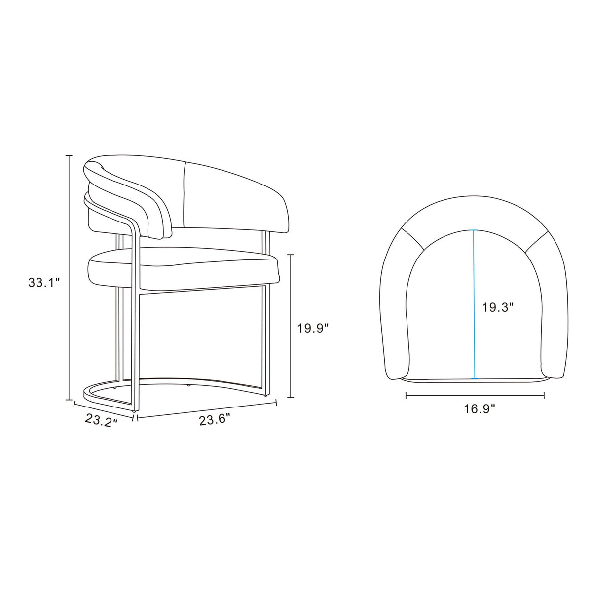Manhattan Augusta - Dining Chair