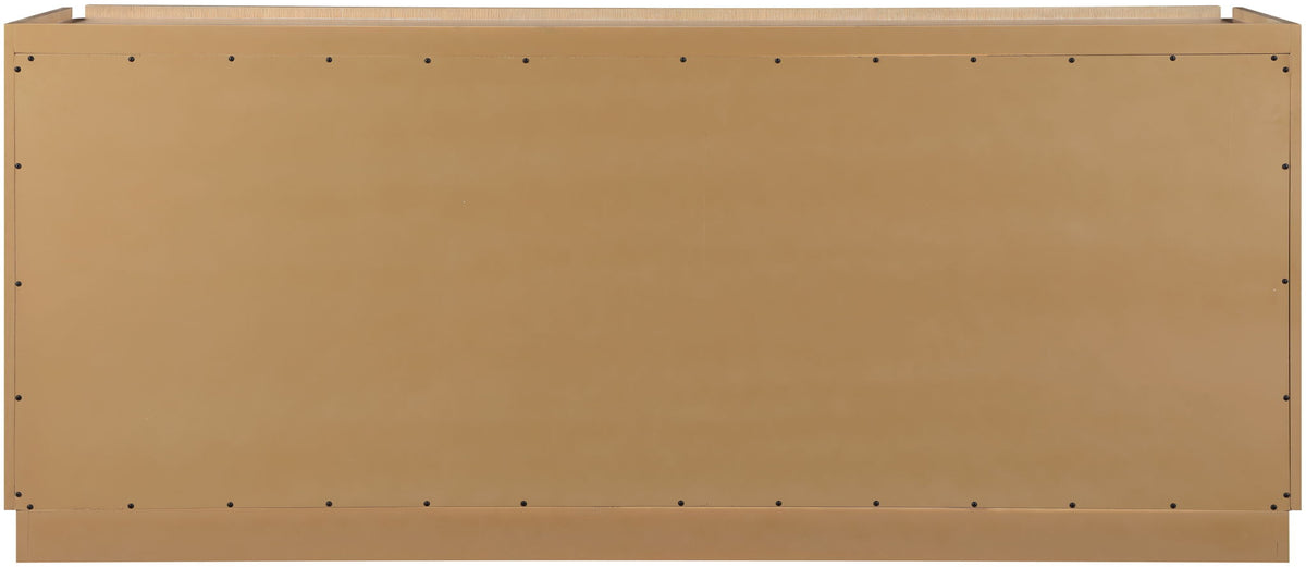 Everson - Oak Veneer And Solid Wood Sideboard/Buffet - Natural