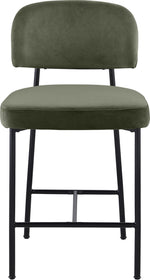 Zarelle - Performance Fabric Upholstered Counter Stool (Set of 2)