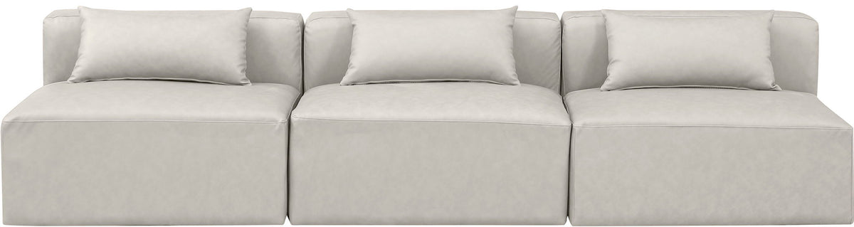 Cube - Modular 3 Seat Armless Sofa