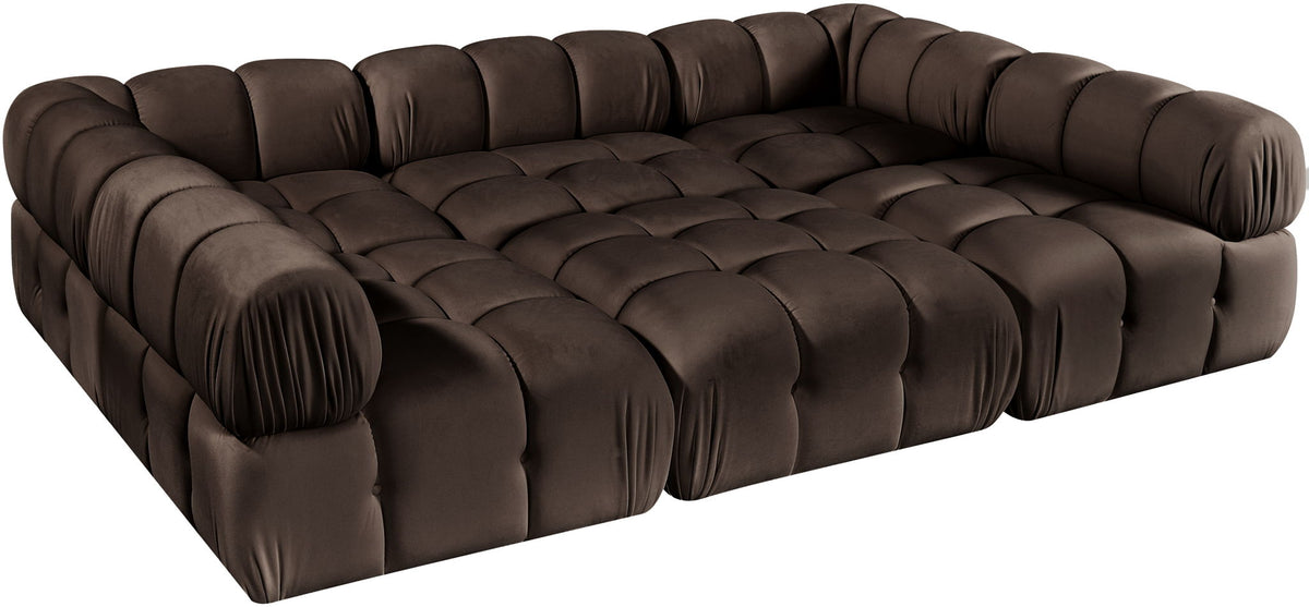 Orin - Velvet 6 Piece Modular Sectional