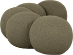 Apollo - Boucle Fabric Bench