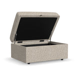 Sky - Fabric Storage Ottoman