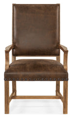 Big Sky - Host Chair (Set of 2) - Dark Brown