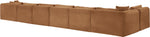 Shaggy - Fabric 7 Piece Modular Sectional