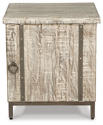 Laddford - Accent Cabinet - Shelf - Whitewash