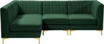 Alina - 4 Piece Modular L-Shaped Sectional
