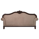 Chateau De Ville - Sofa With 5 Pillows (Same Lv01588) - Fabric & Espresso