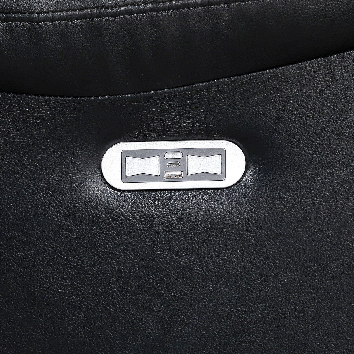 Glory Furniture - Sensa - Power Reclining Loveseat With Bluetooth Speaker And LED Belt