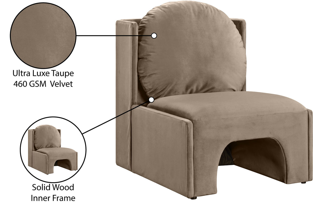 Sigma - Velvet Accent Chair
