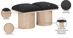 Pavilion - 2 Piece Modular Bench With Natural Base