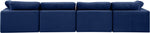 Comfy - Velvet Modular Sofa 4 Seats