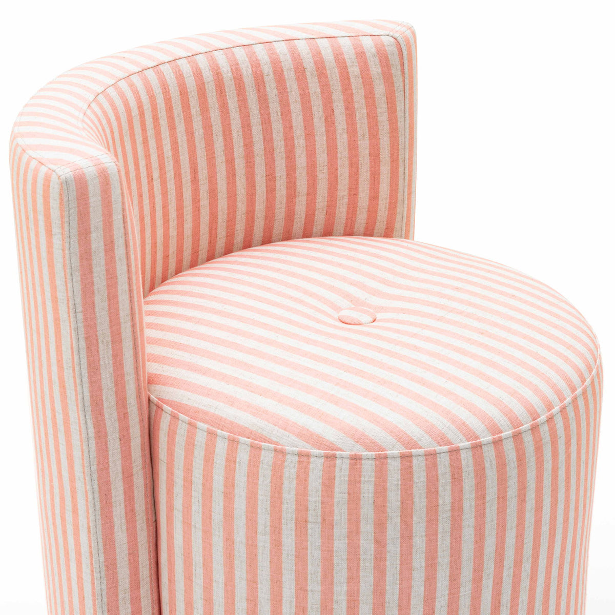 Alyssa - Striped Rolling Desk Chair