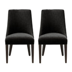 Manhattan Beever - Chenille Wood Dining Chair (Set of 2)