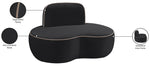 Swerve - Velvet Upholstered Chair