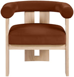 Arienzo - Performance Fabric Upholstered Accent Chair - Natural Base