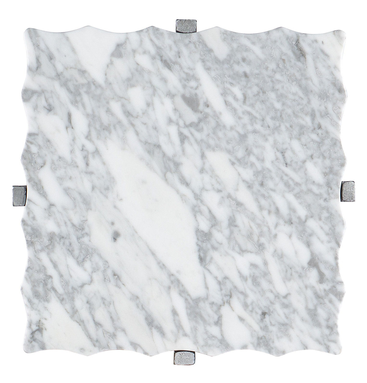 Melange - Glendon Side Table - Silver