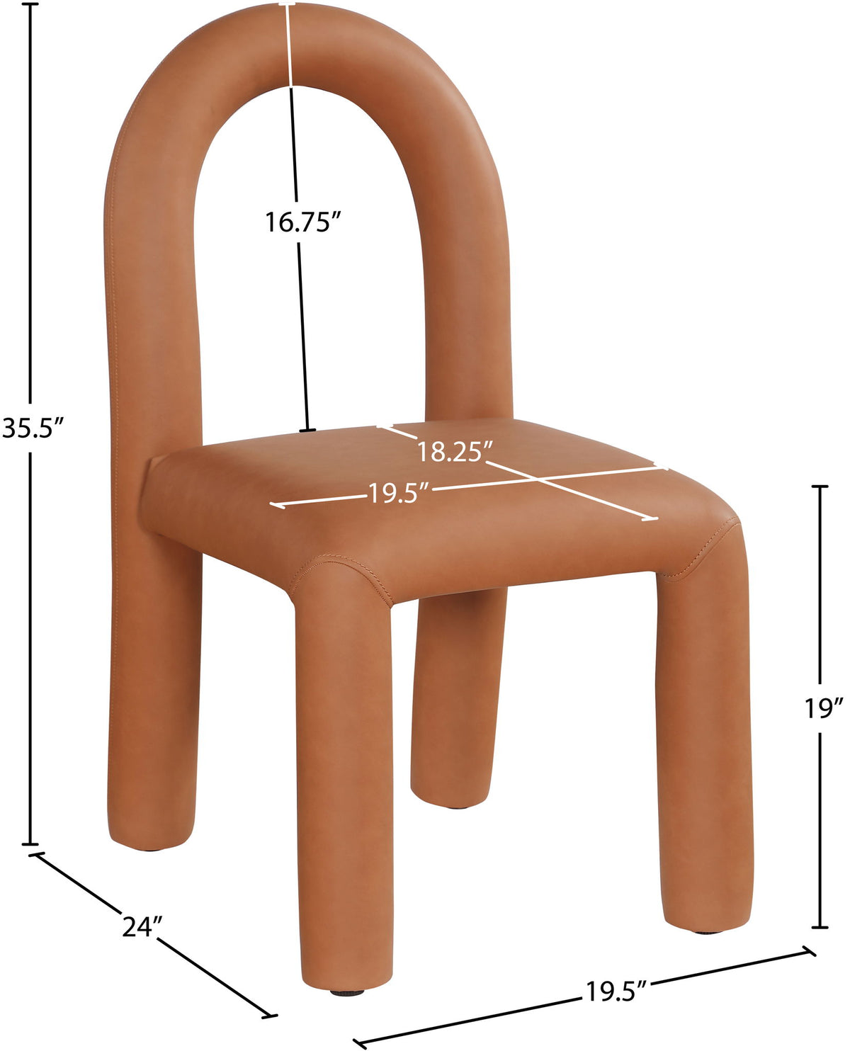 Amari - Faux Leather Dining Chair (Set of 2)