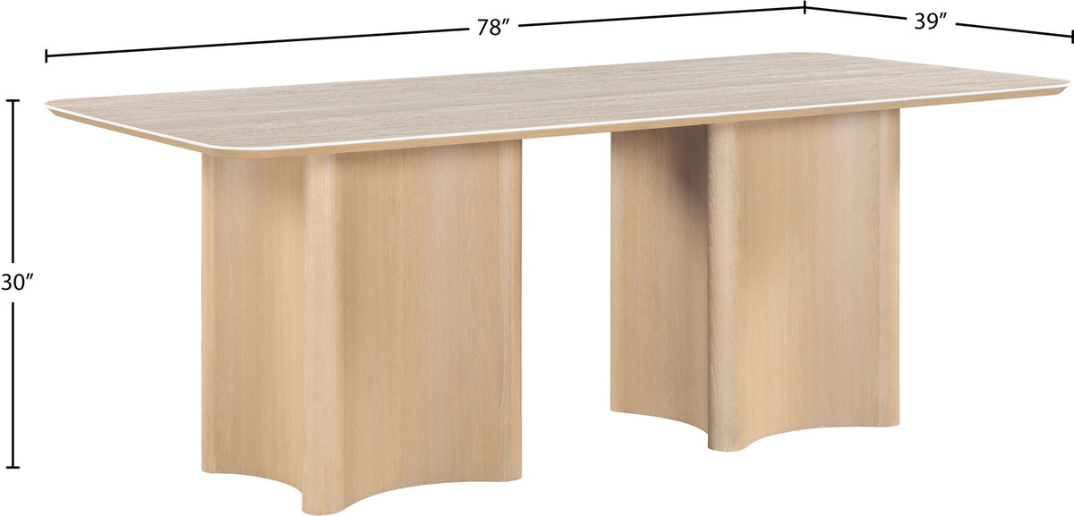 Corvina - Oak Veneer Dining Table