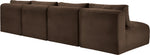 Shaggy - 4 Seat Modular Armless Sofa