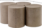 Dimple - 4 Piece Modular Coffee Table - Terazzo Finish