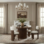 Atelier - Vegan Leather Upholstered Dining Chair (Set of 2) - Painted Brown Frame