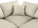 Comfy - 8 Piece Faux Leather Modular Sectional