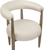 Sable - Vegan Leather Upholstered Dining Chair (Set of 2) - Brown Base