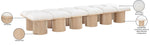 Pavilion - 12 Piece Modular Bench With Natural Base
