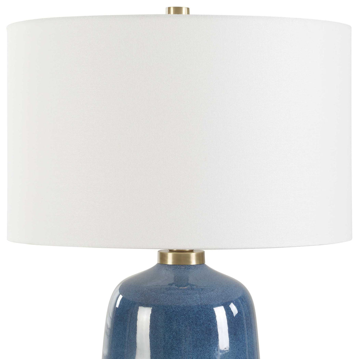 Brae - Glaze Table Lamp - Blue