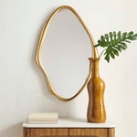 Aster - Abstract Mirror - Gold