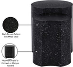 Dimple - Modular End Table - Terazzo Finish