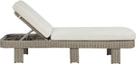 Sandbay - Olefin Water Resistant Fabric And Wicker Outdoor Patio Lounge Chair