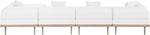 Laguna - 5 Piece 106.5" Upholstered Outdoor Patio Modular Sectional