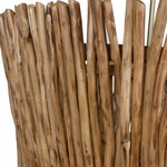 Rhea - 4 Light Wood Branch Chandelier - Woodtone