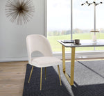 Logan - Dining Chair (Set of 2) - Gold Legs
