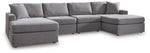 Modmax - U-Shaped Sectional - Granite