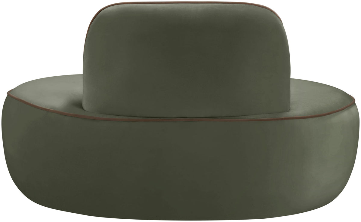 Swerve - Velvet Upholstered Chair