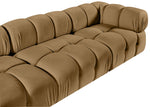 Orin - Velvet 5 Piece Modular Sectional