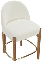Torino - Counter Stool With Brushed Brown Base