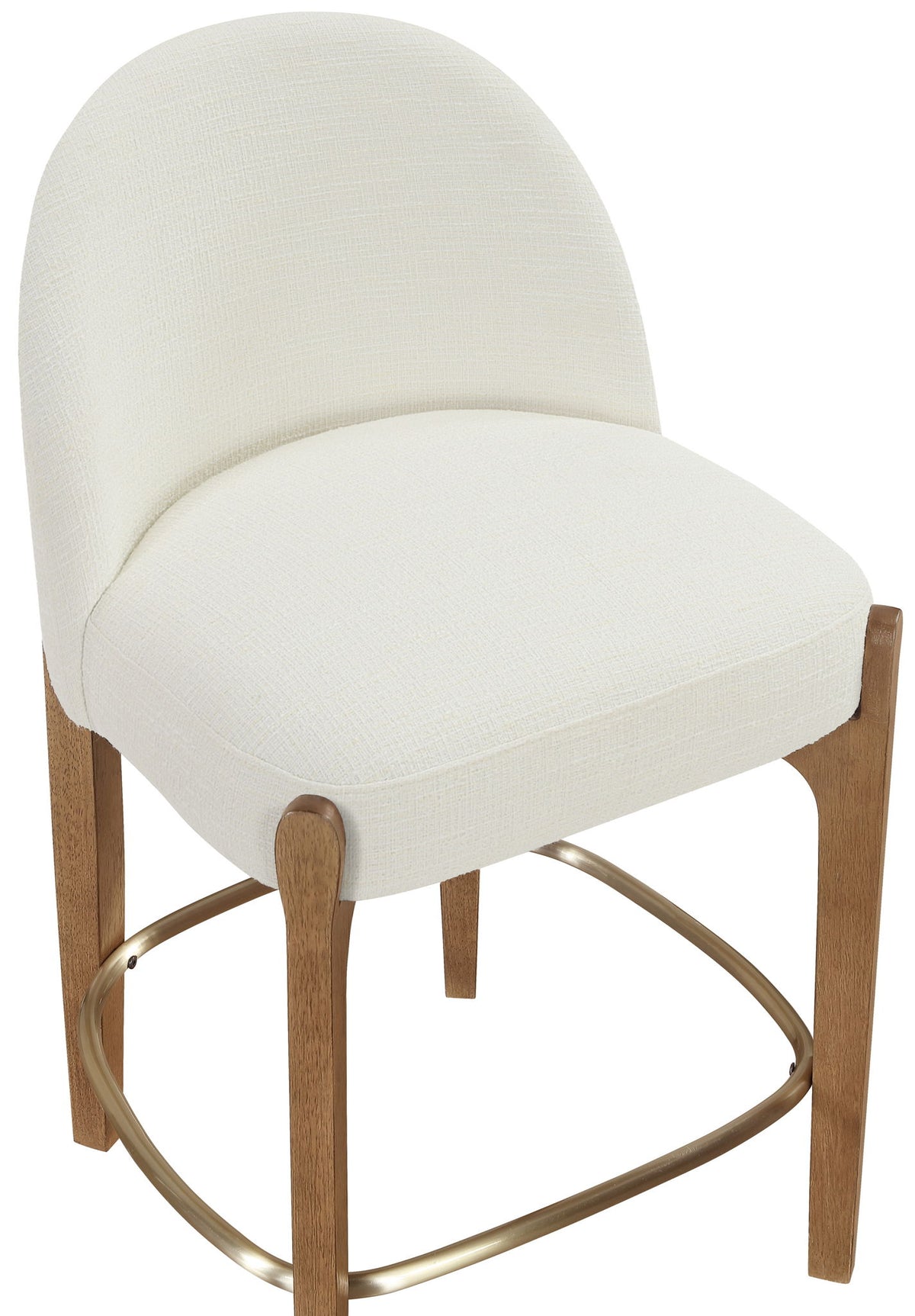 Torino - Counter Stool With Brushed Brown Base