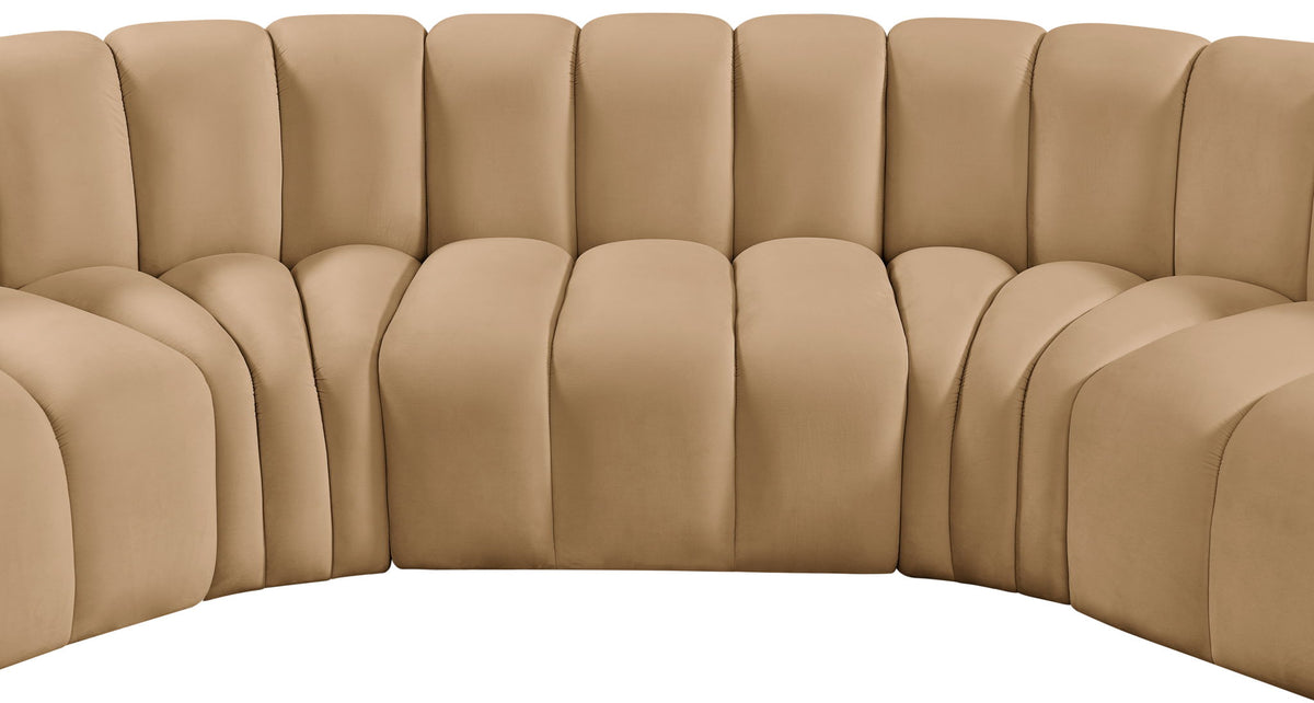 Arc - Velvet 7 Piece Modular Sofa