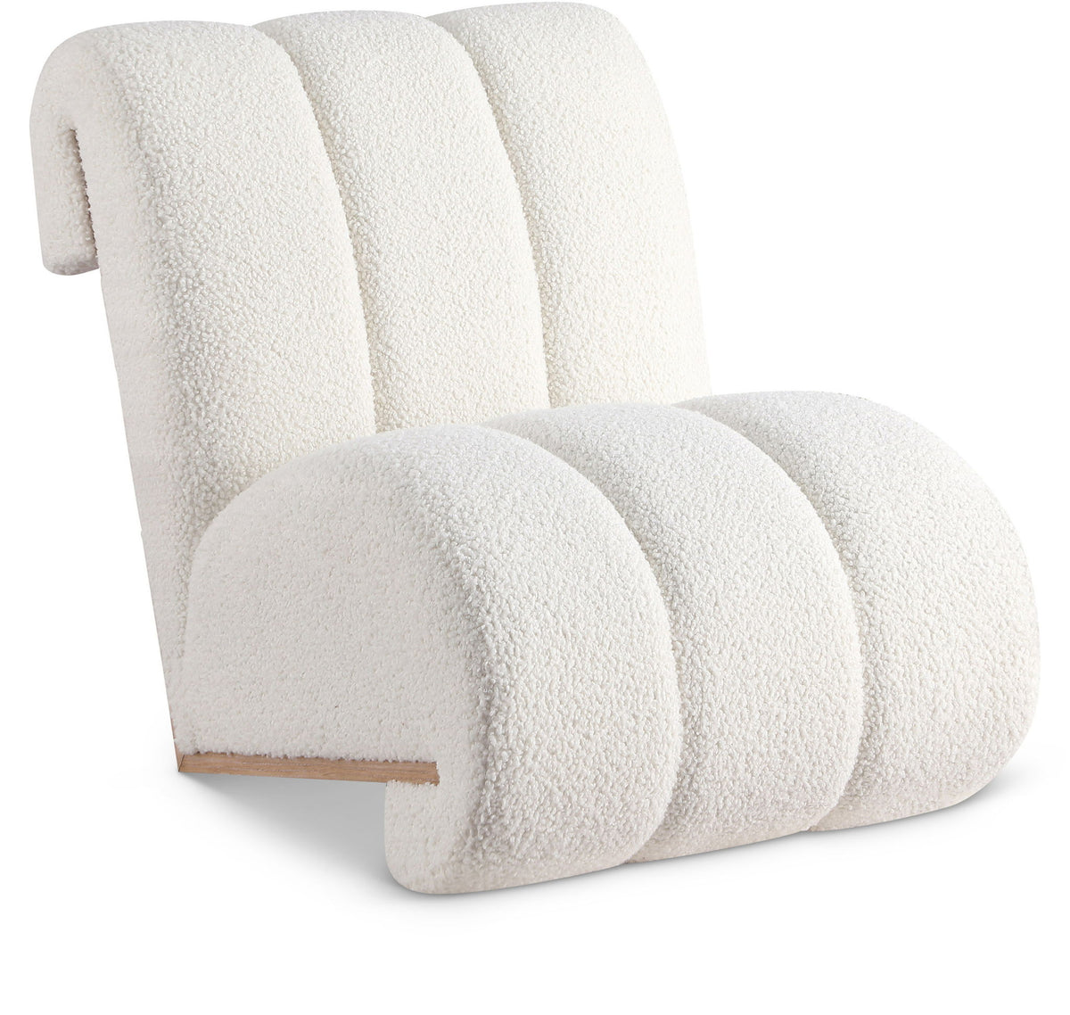 Swoon - Accent Chair With Natural Base