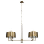 Double Shot - Pendant - Light Antique Brass