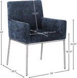 Reeves - Dining Chair With Silver Legs (Set of 2)