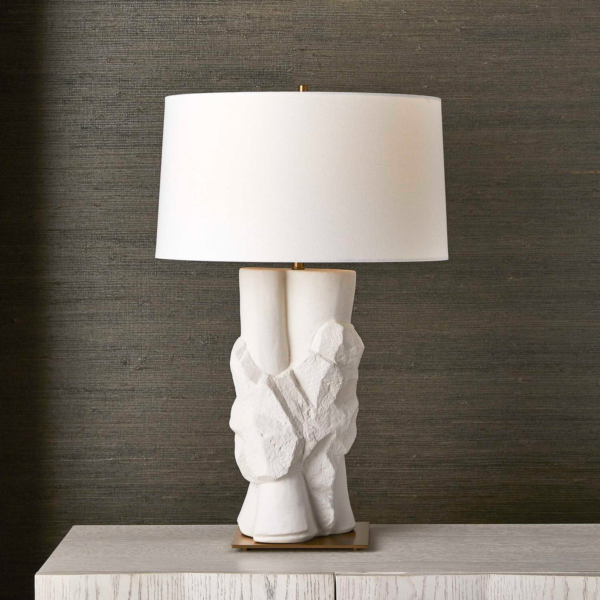 Get The Drift - Table Lamp - White