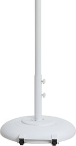 Fiji - Aluminum Patio Umbrella With Round White Base