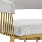 Chelsea - Swivel Fabric Stool